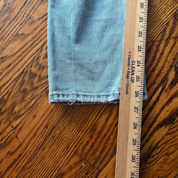 Abercrombie & Fitch The Ankle Straight Ultra High Rise Ripped Jeans Women's 27 4 - Picture 6 of 10